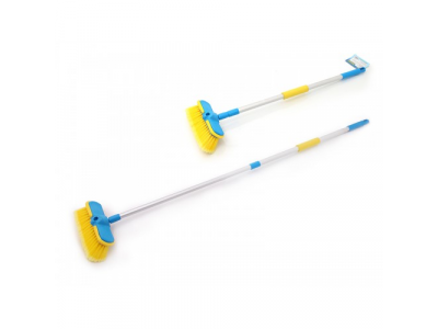Щетка сметка для мытья а/м, телескопическая 75-130 см