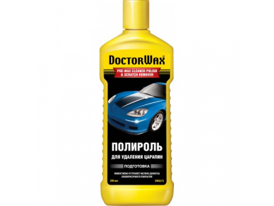 PRE-WAX CLEANER POLISH & SCRATCH REMOVER/Полироль для удаления царапин от DoctorWax PRE-WAX CLEANER POLISH & SCRATCH REMOVER/Полироль для удаления царапин