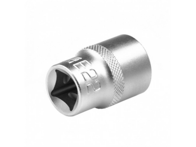 Головка торцевая 1/2, Е22, CrV Stels от STELS Головка торцевая 1/2, Е22, CrV Stels
