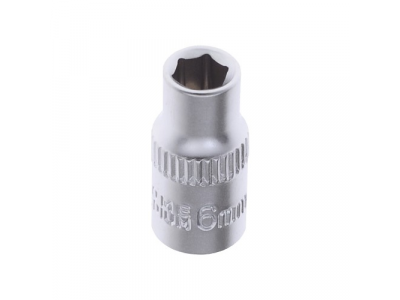 головка торцевая 6-гранная 1/4dr. 6мм от AV STEEL головка торцевая 6-гранная 1/4dr. 6мм