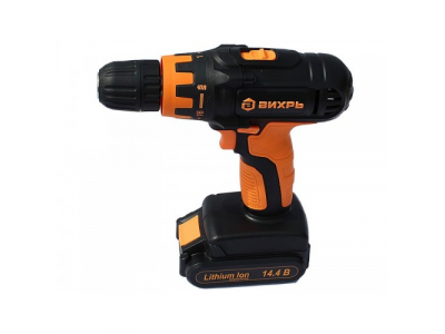 Дрель-шуруповерт аккумуляторная ДА-14,4Л-2К Вихрь