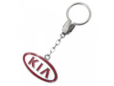 Металлический брелок Kia Logo Metall Keyring, Red-Silver, артикул R8480AC503K от KIA Металлический брелок Kia Logo Metall Keyring, Red-Silver, артикул R8480AC503K
