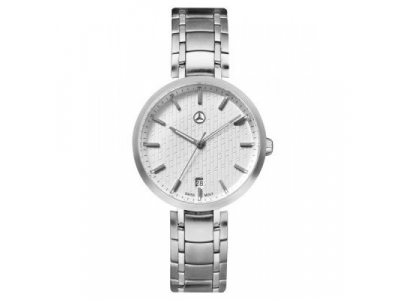 Женские наручные часы Mercedes-Benz Women’s Watch, Business Lady, Silver-coloured / White от Mercedes Женские наручные часы Mercedes-Benz Women’s Watch, Business Lady, Silver-coloured / White